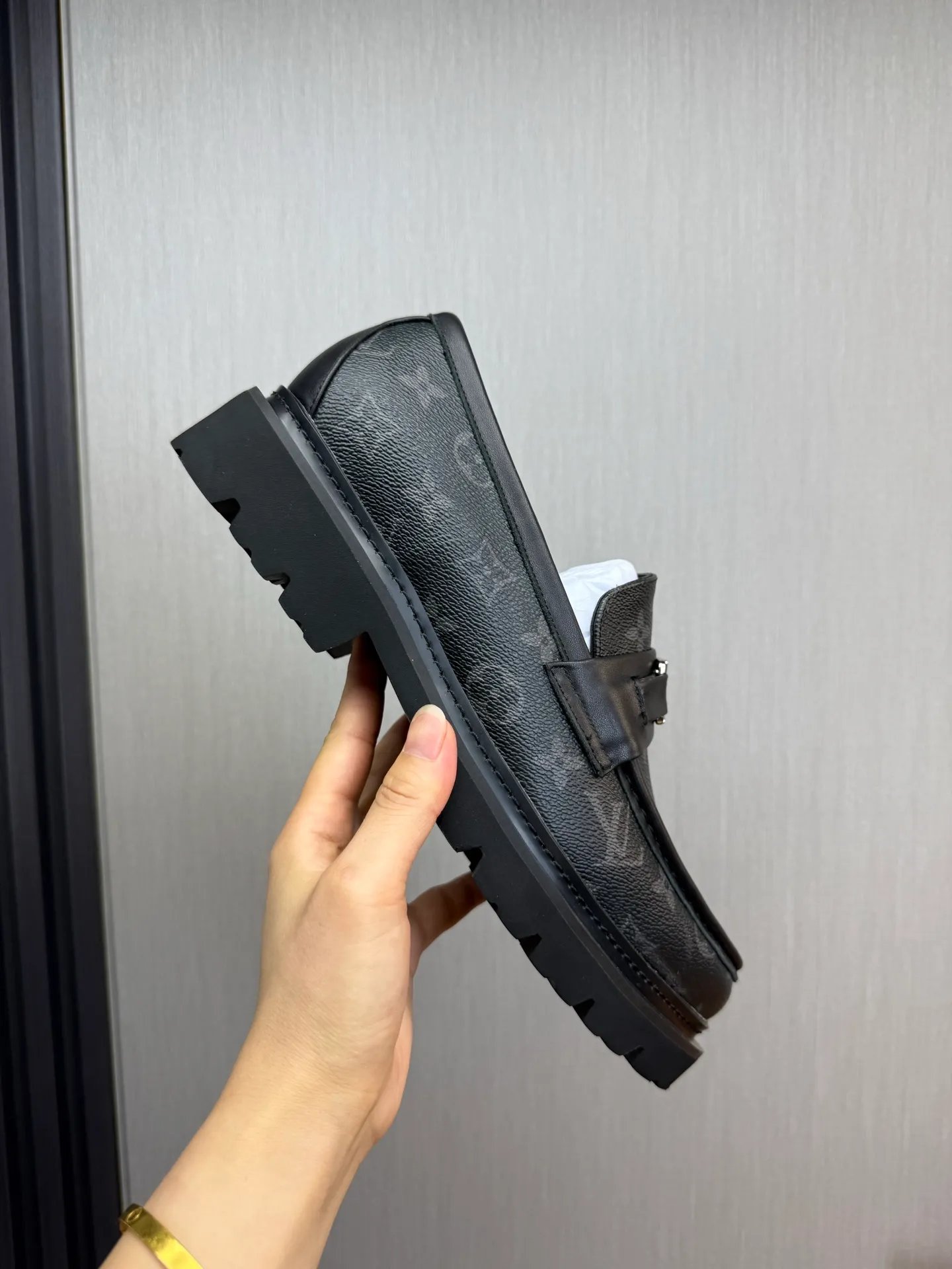 Factory 680💰 LV. Men's business casual leather shoes, all made of imported original brand leather, just to create a more comfortable wearing experience, original non-slip and wear-resistant outsole ✔️16-45 (38.45 non-returnable)